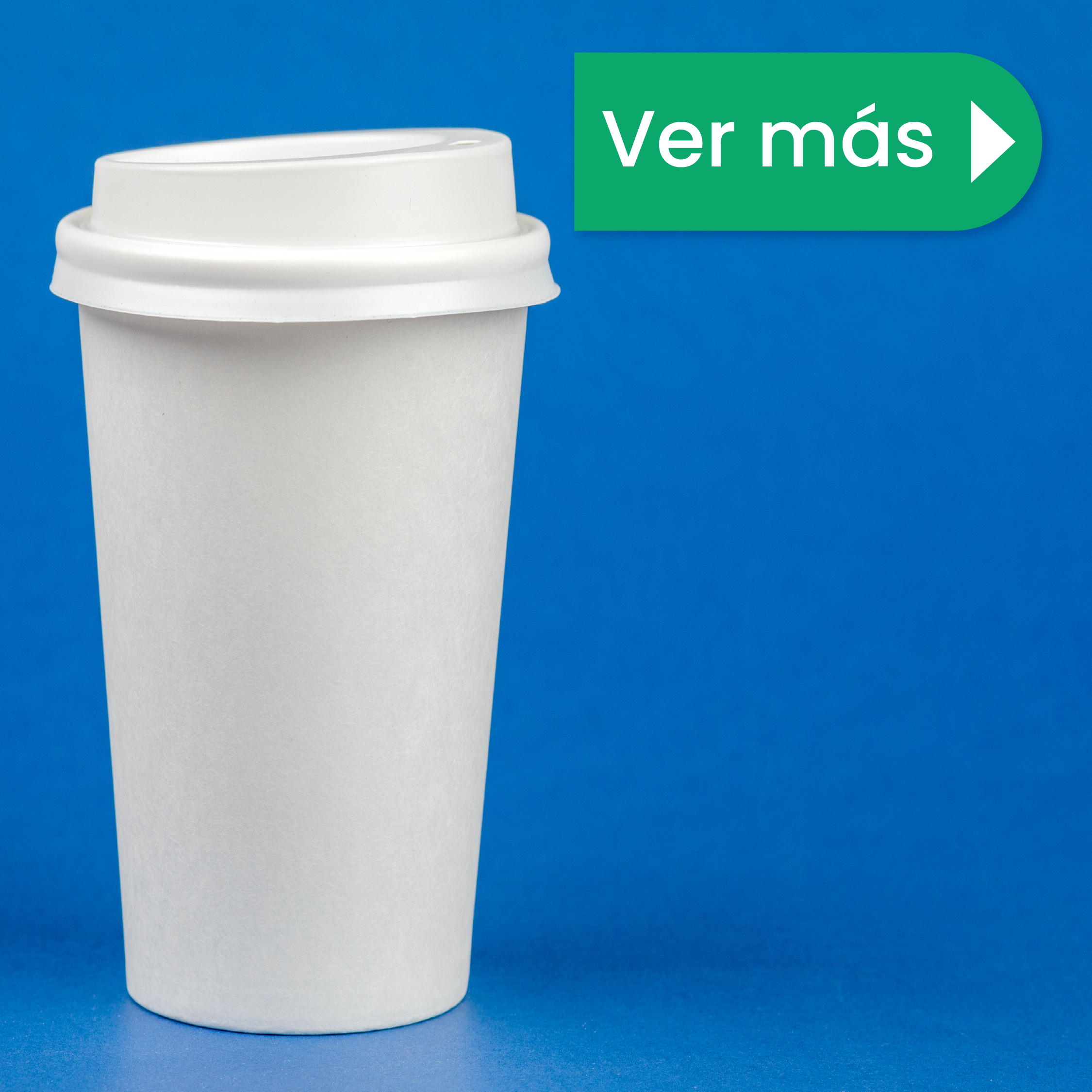 Vaso Térmico | Papel - Ácido Poliláctico PLA | 20 oz -591 ml | Compostable y biodegradable
