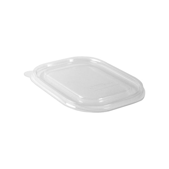 Tapa Clear Lunch Box | Ácido  Poliláctico PLA | 29-44 oz| Compostable y biodegradable