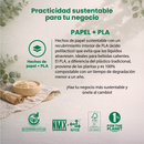 Plato de Papel 15 piezas | Edición Fútbol | 9” | 23 cm | Compostable