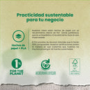 Vasos Souffle | Papel PLA | 4oz / 118 ml | Compostable y biodegradable
