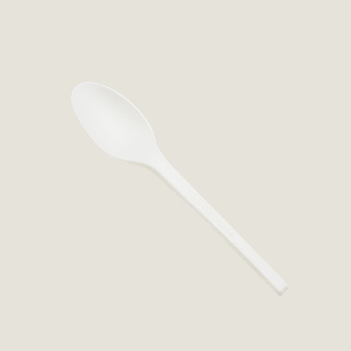 Cucharas medianas 6" CPLA - compostable
