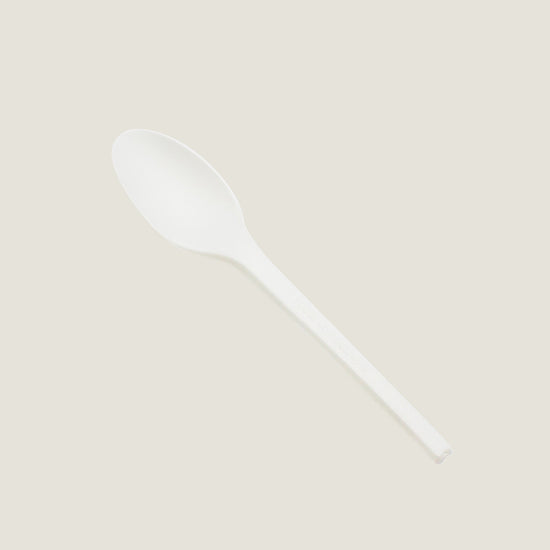Cucharas medianas 6" CPLA - compostable