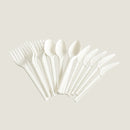 Set de cubiertos 6" CPLA - compostable