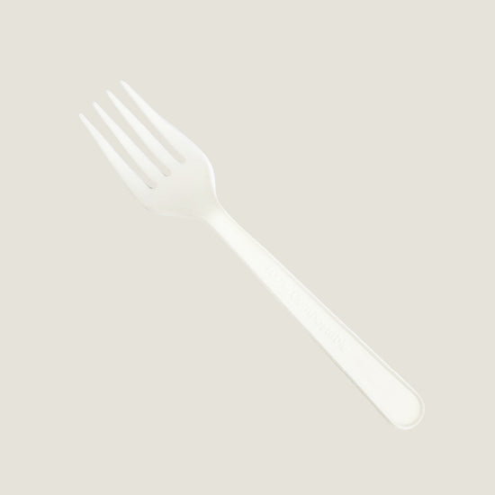 Tenedor chico 5" CPLA - compostable