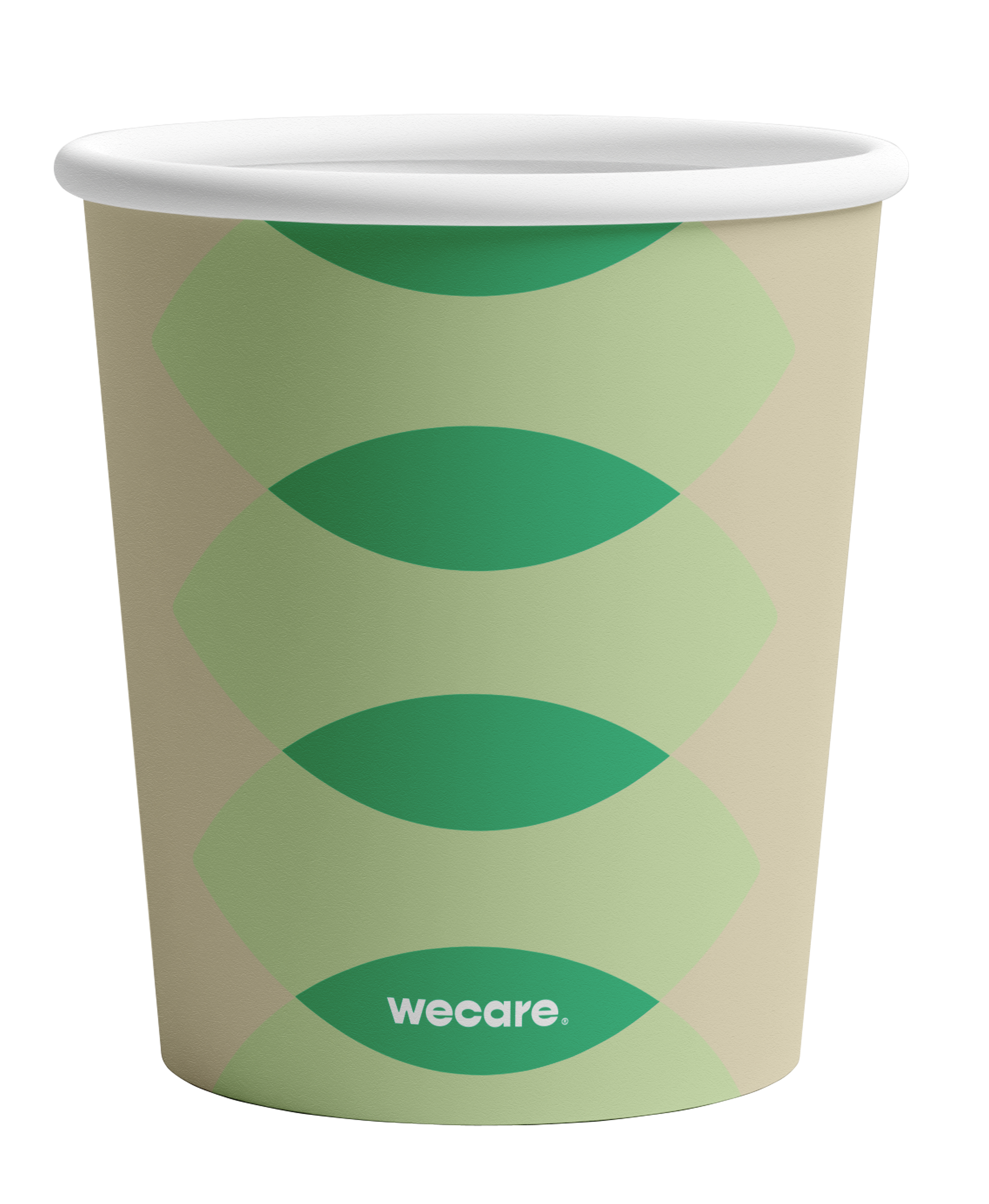 Vaso Térmico Retail  | Papel - Ácido  Poliláctico PLA | 8 oz / 237 ml | Compostable y biodegradable