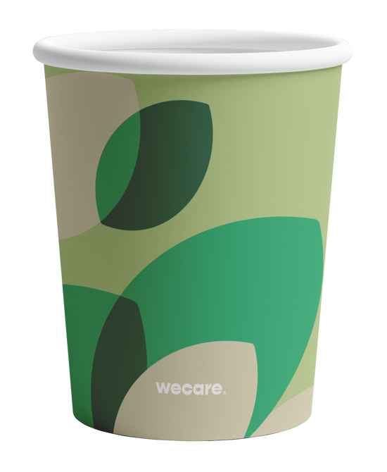 Vaso Térmico Retail  | Papel - Ácido  Poliláctico PLA | 12 oz / 355 ml | Compostable y biodegradable