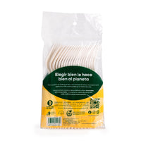 Tenedor Mediano Retail | Fecula Maíz | Biodegradable