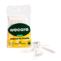 Tenedor Mediano Retail | Fecula Maíz | Biodegradable