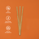 Agitador de Madera | Madera | 14 cm | Compostable y biodegradable