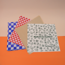 Papel encerado | Papel Reciclado Kraft | 30 x 30 cm | Compostable y biodegradable
