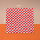 Papel encerado | Papel Reciclado Kraft | 30 x 30 cm | Compostable y biodegradable