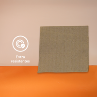 Servilletas Kraft  | Papel Reciclado Kraft | 24 x 24 cm | Compostable y biodegradable