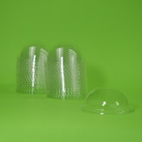 Tapa Domo Vasos | Ácido  Poliláctico PLA | 12 - 20 oz | Compostable y biodegradable