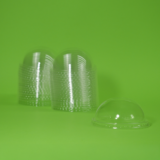 Tapa Domo Vasos | Ácido  Poliláctico PLA | 12 - 20 oz | Compostable y biodegradable