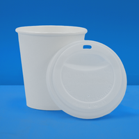 Tapa Cafetera Vaso | Ácido  Poliláctico Cristalizado CPLA | 10-20 Oz | Compostable y biodegradable