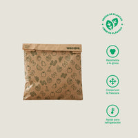 Bolsa de papel para sknacks - compostable