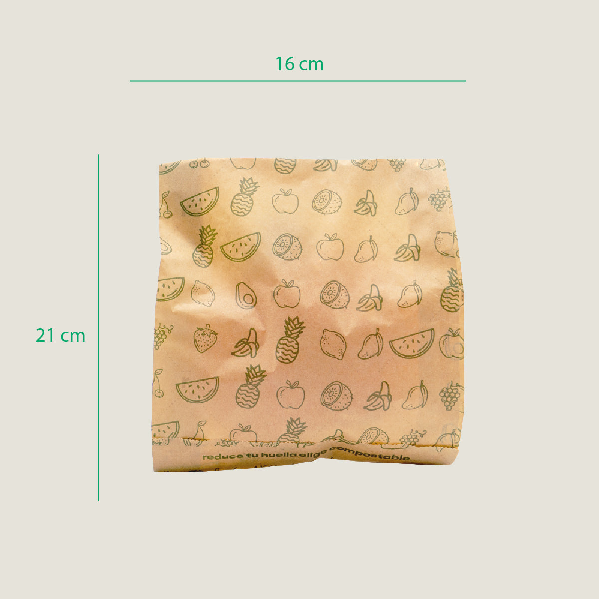 Bolsa para sándwich - compostable