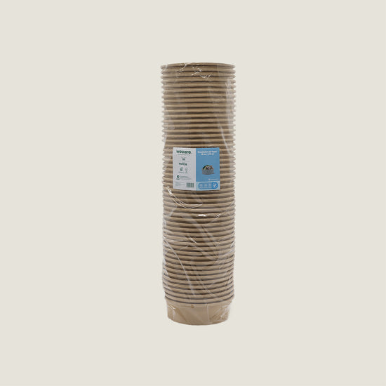Ensaldadera de Papel + PLA 16 oz - compostable