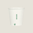 Vaso térmico cafetero Papel + PLA 4 oz - compostable