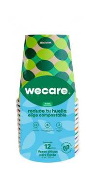Vaso Térmico Fiesta Retail | Papel - Ácido  Poliláctico PLA | 10 oz / 295 ml | Compostable y biodegradable