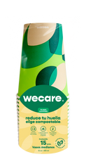 Vaso Térmico Retail  | Papel - Ácido  Poliláctico PLA | 12 oz / 355 ml | Compostable y biodegradable