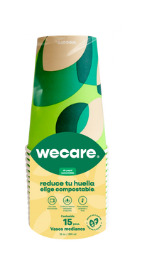 Vaso Térmico Retail  | Papel - Ácido  Poliláctico PLA | 12 oz / 355 ml | Compostable y biodegradable