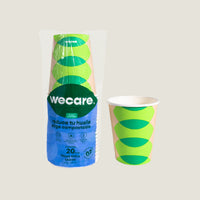 Vaso térmico 8 oz papel + PLA - compostable