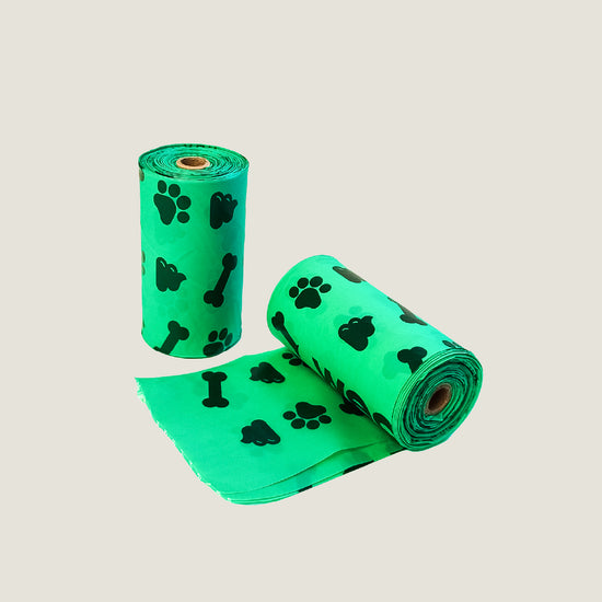 Bolsa de mascota con 4 rollos - compostable