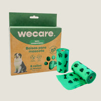 Bolsa de mascota con 8 rollos PBAT - compostable