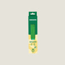 Popotes verdes PLA - compostables