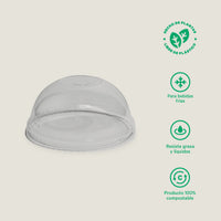 Tapa domo PLA - compostable
