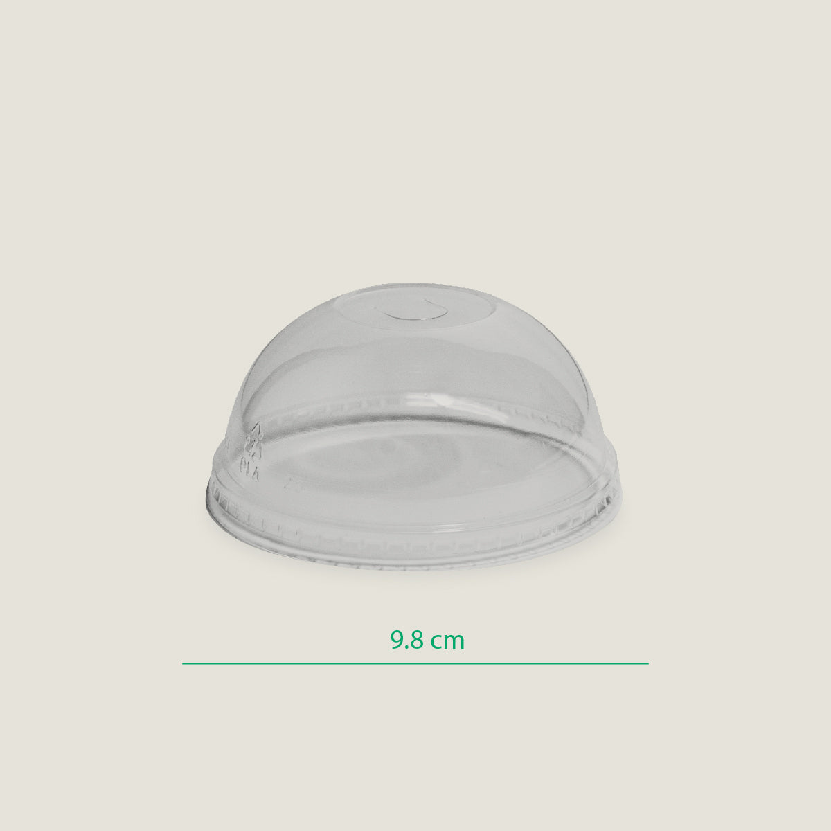 Tapa domo PLA - compostable