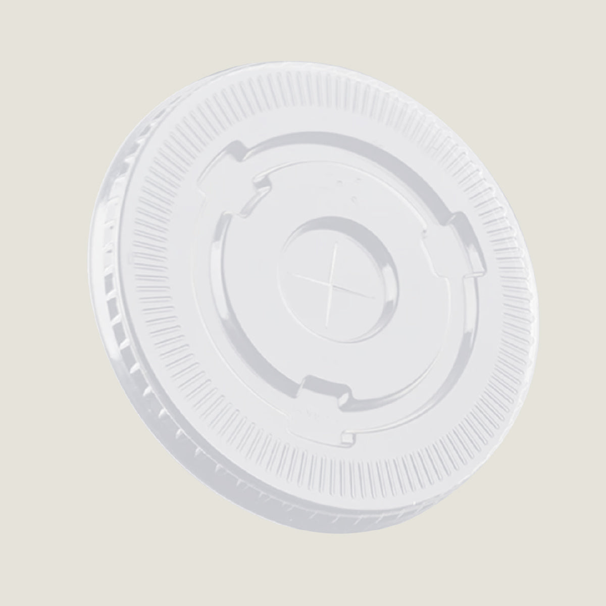 Tapa plana PLA -compostable