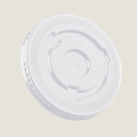 Tapa plana PLA -compostable