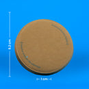 Tapa Papel Vasos Souffle | Papel PLA | 2oz - 4oz | Compostable y biodegradable