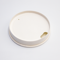 Tapa Cafetera de Papel | Papel PLA |  10-20 oz | Compostable y biodegradable