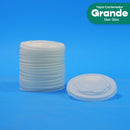 Tapa Contenedor Térmico | Ácido  Poliláctico Cristalizado CPLA | 12-32 oz | Compostable y biodegradable