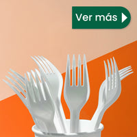 Tenedor Chico Retail | Fecula Maíz | Biodegradable