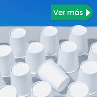 Vaso Térmico Doble Pared | Papel - Ácido  Poliláctico PLA | 12 oz / 355 ml | Compostable y biodegradable