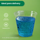 Vaso Transparente | Ácido  Poliláctico PLA | 9 oz / 266 ml | Compostable y biodegradable