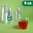Vaso Transparente | Ácido  Poliláctico PLA | 9 oz / 266 ml | Compostable y biodegradable