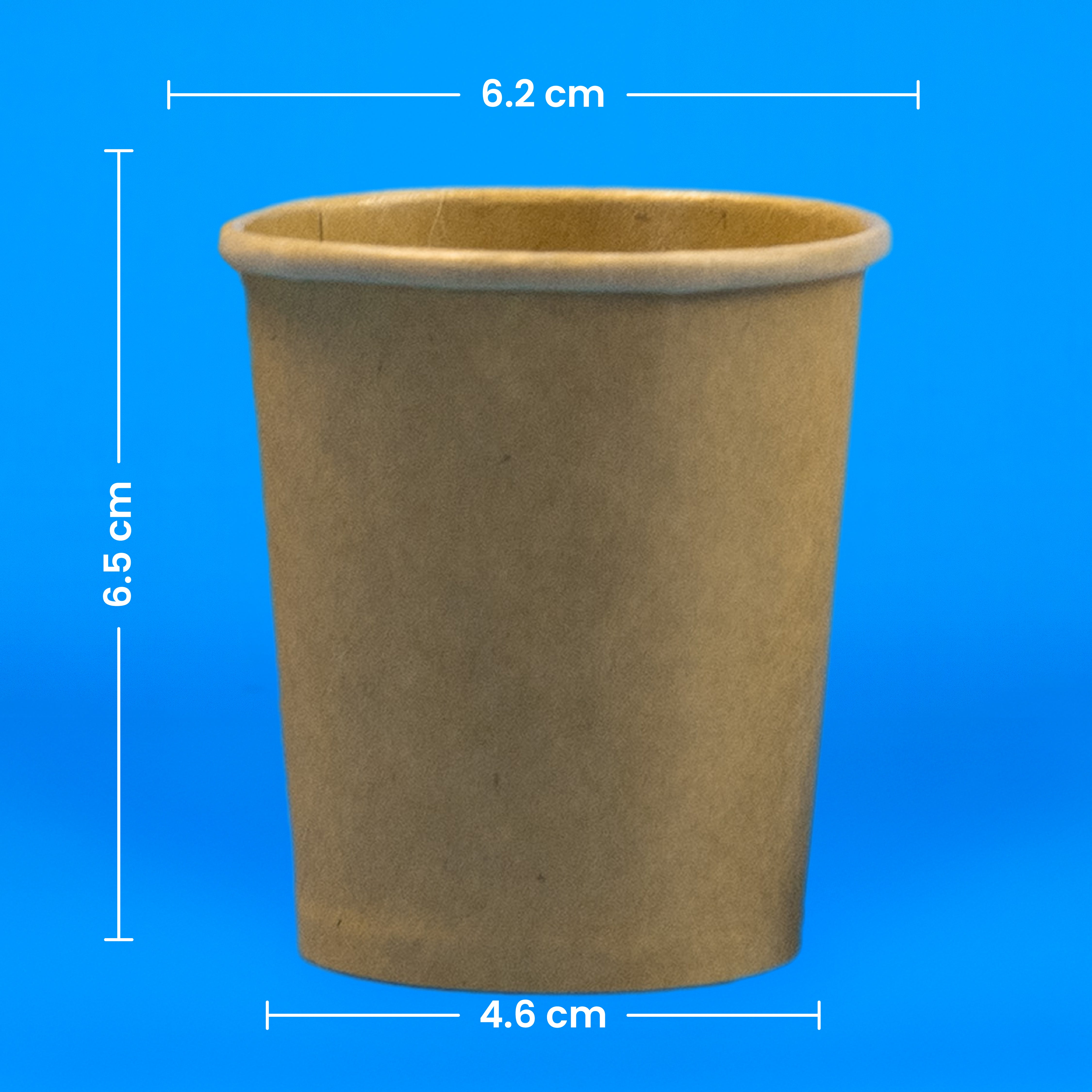 Vasos Souffle | Papel PLA | 4oz / 118 ml | Compostable y biodegradable