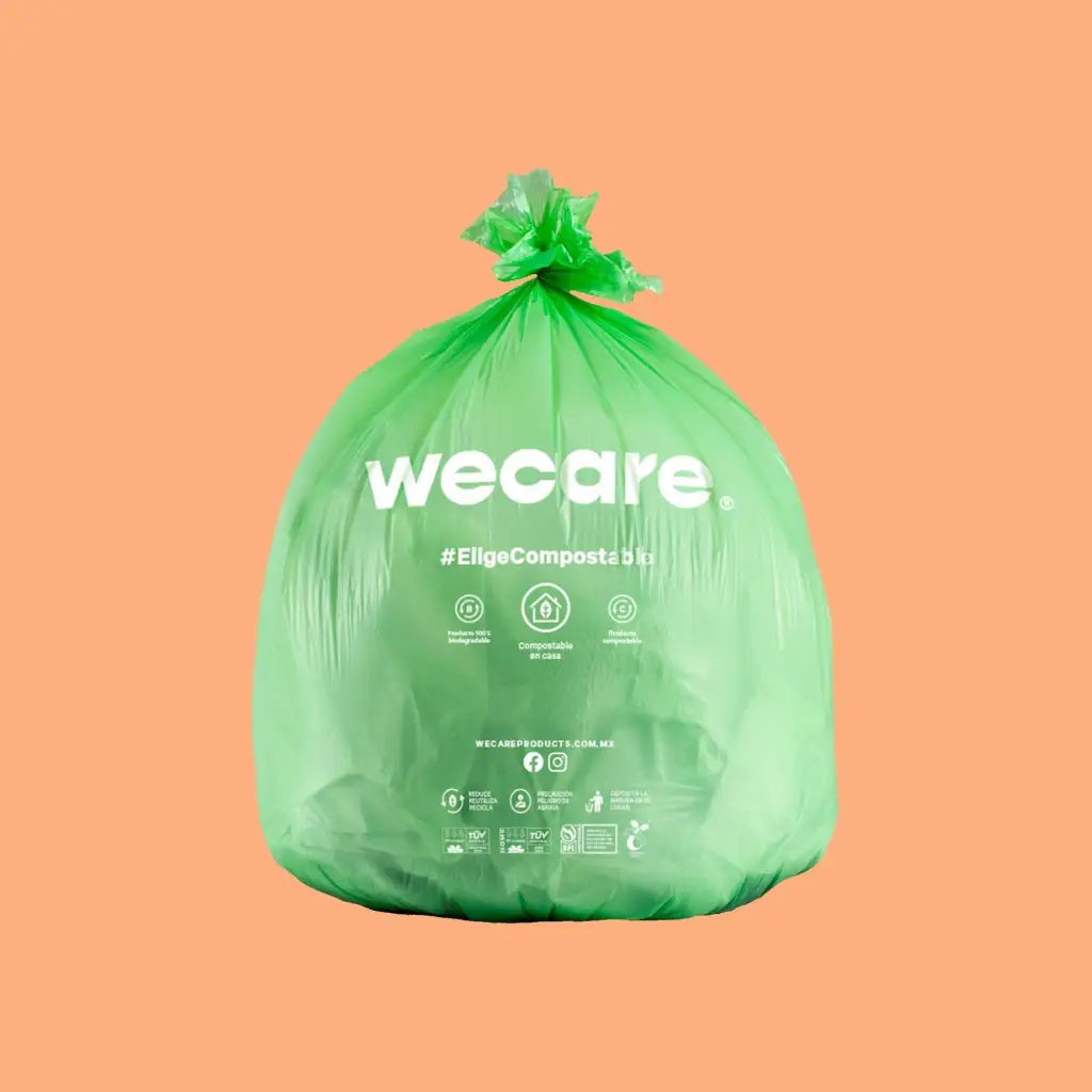 Bolsa para Basura Desechable y Biodegradable De 45x43 cm -