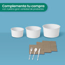 Contenedor Vaso Nieve Doble Recubrimiento | Papel - Ácido  Poliláctico PLA | 3.5 oz / 103.5 ml | Compostable y biodegradable