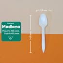 Cuchara | Fecula Maíz | Biodegradable | Variedad De Tamaños