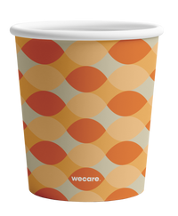 Vaso Térmico Fiesta Retail | Papel - Ácido  Poliláctico PLA | 10 oz / 295 ml | Compostable y biodegradable