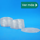 Tapa Clear Ensaladera | Ácido  Poliláctico PLA | 44 oz | Compostable y biodegradable