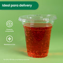 Vaso Transparente | Ácido  Poliláctico PLA  | 12 oz / 355 ml | Compostable y biodegradable