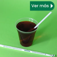 Vaso Transparente | Ácido  Poliláctico PLA | 16 oz / 473 ml | Compostable y biodegradable