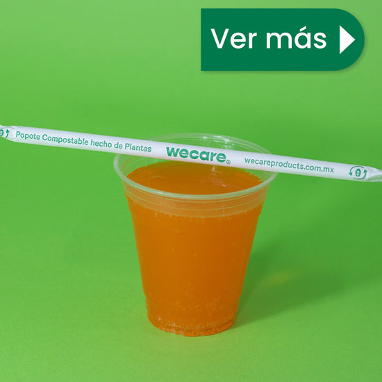 Vaso Transparente | Ácido  Poliláctico PLA  | 12 oz / 355 ml | Compostable y biodegradable